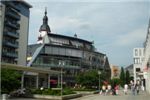 Chemnitz, Blick Rosenhof-Zentrum